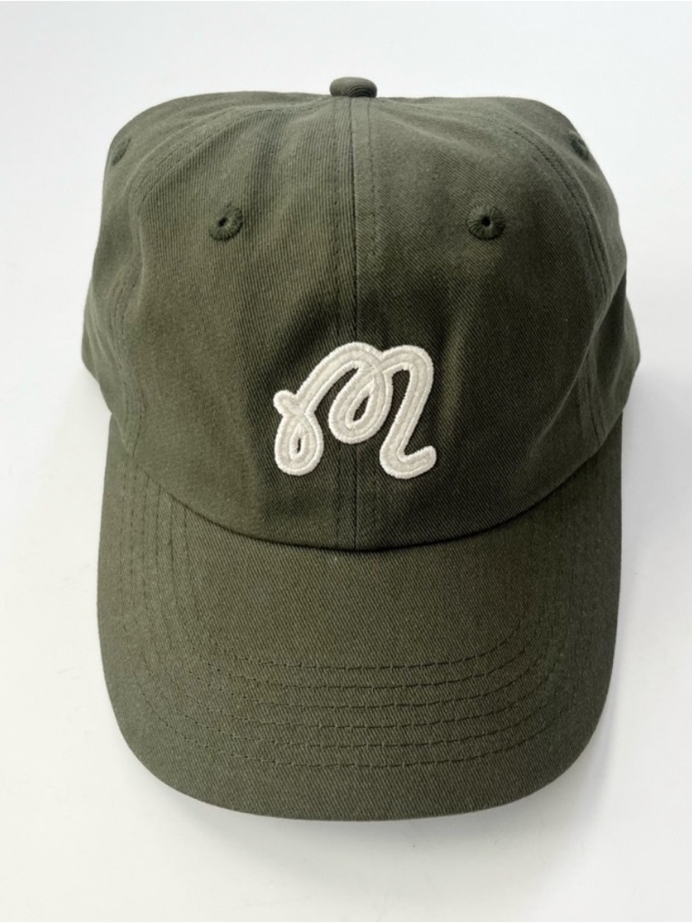 Malbon Golf Strapback Cypress Green Hat